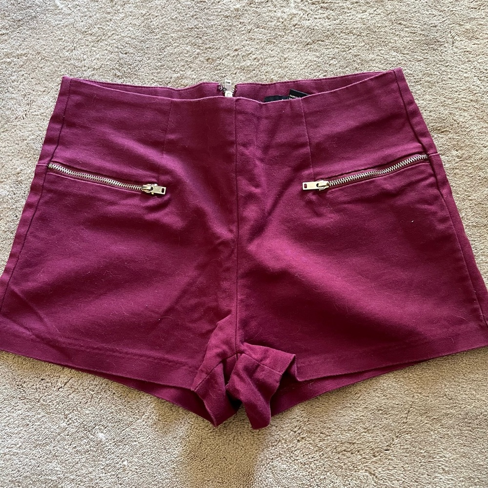 Forever 21 Burgundy shorts, size medium
